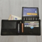 Preview: RFID Schutz Links Händergeldbörse Herren Brieftasche feines Nappaleder von Spirit of Nature